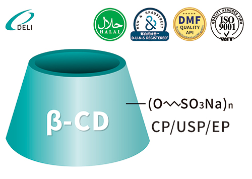 Cas 182410-00-0 Sulfobutyl beta Cyclodextrin Aether Sodium sales